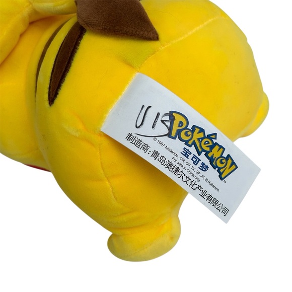 Vintage Pokémon Pikachu 10” Plush Animal - Picture 6 of 7